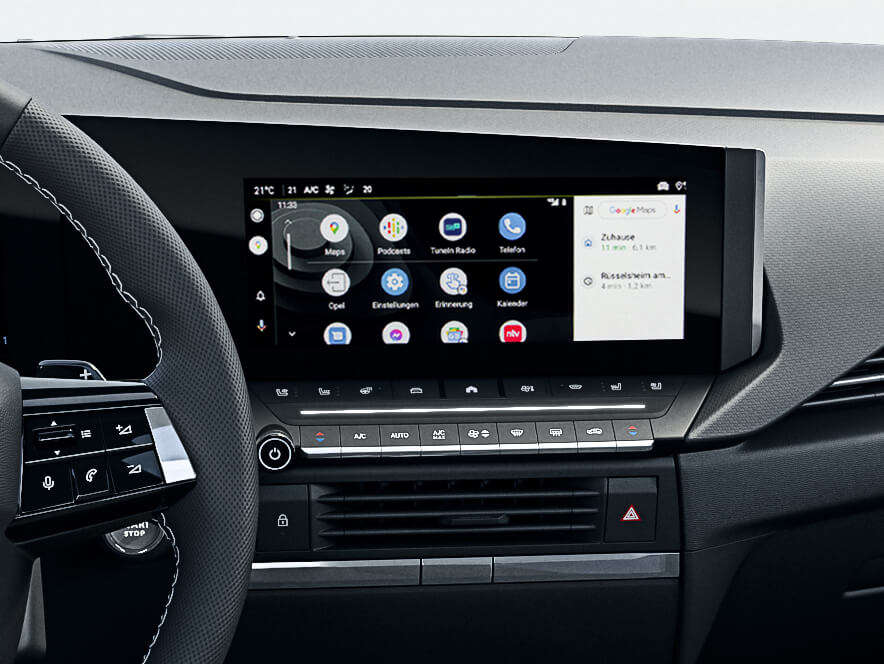 Opel, Astra, інформаційно-розважальна система