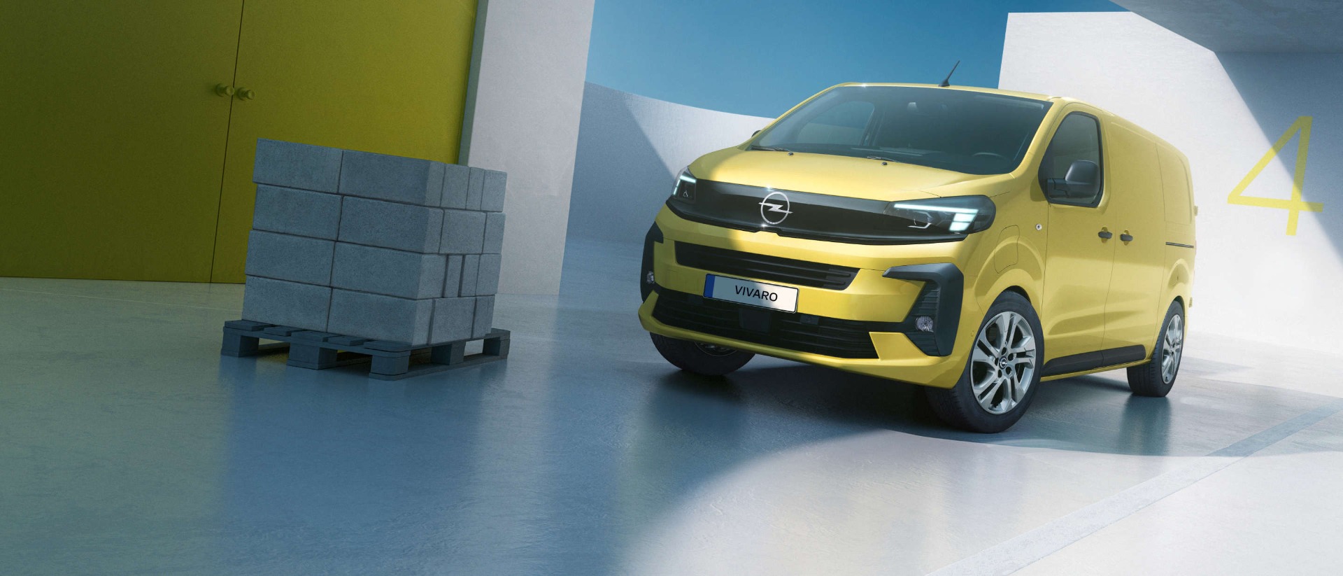 Новий Opel Vivaro, вигляд спереду